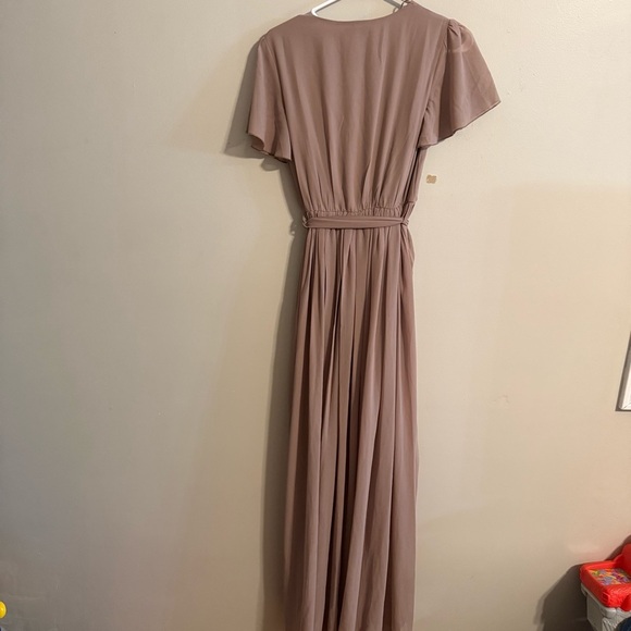 Baltic Born Kristina Maxi Dress Size XS Bridesmaid Flowy Formal NWT neutral read - Picture 6 of 11